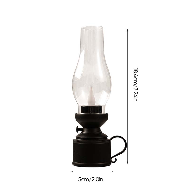 Electronic LED Vintage Oil Lamp | Stornfield