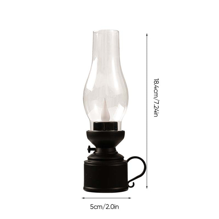 Electronic LED Vintage Oil Lamp | Stornfield