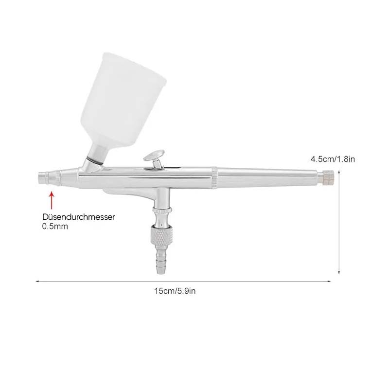 Pneumatic acrylic paint spray device for artists | Stornfield