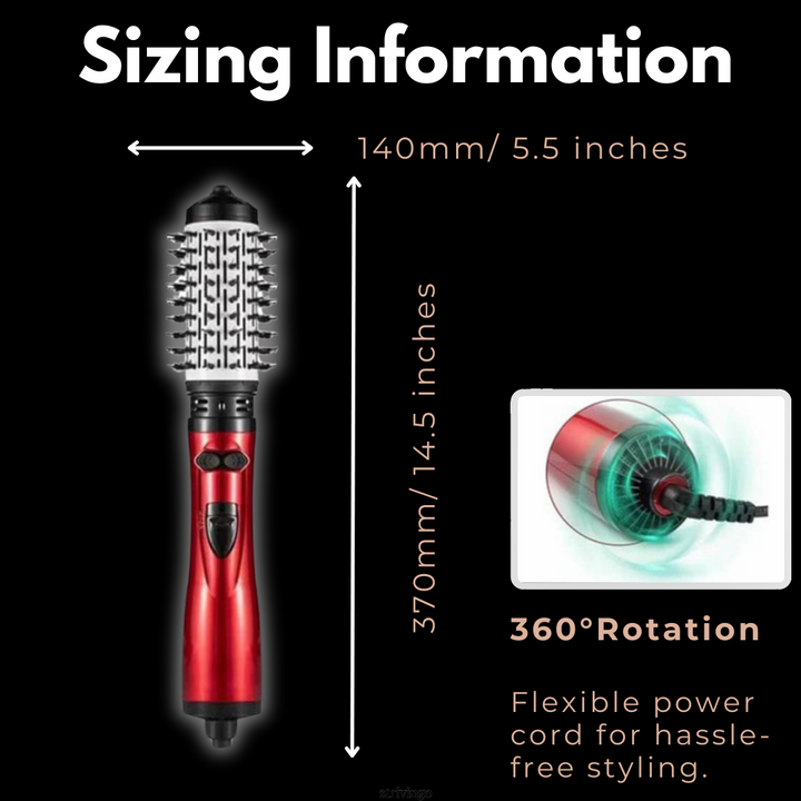 Stornfield | Driwave 2-in-1 Hair Dryer and Rotating Styler