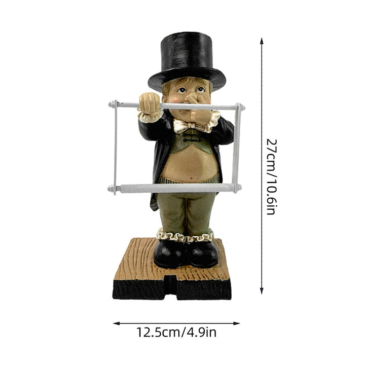 Gentleman Paper Towel Holder Decoration | Stornfield
