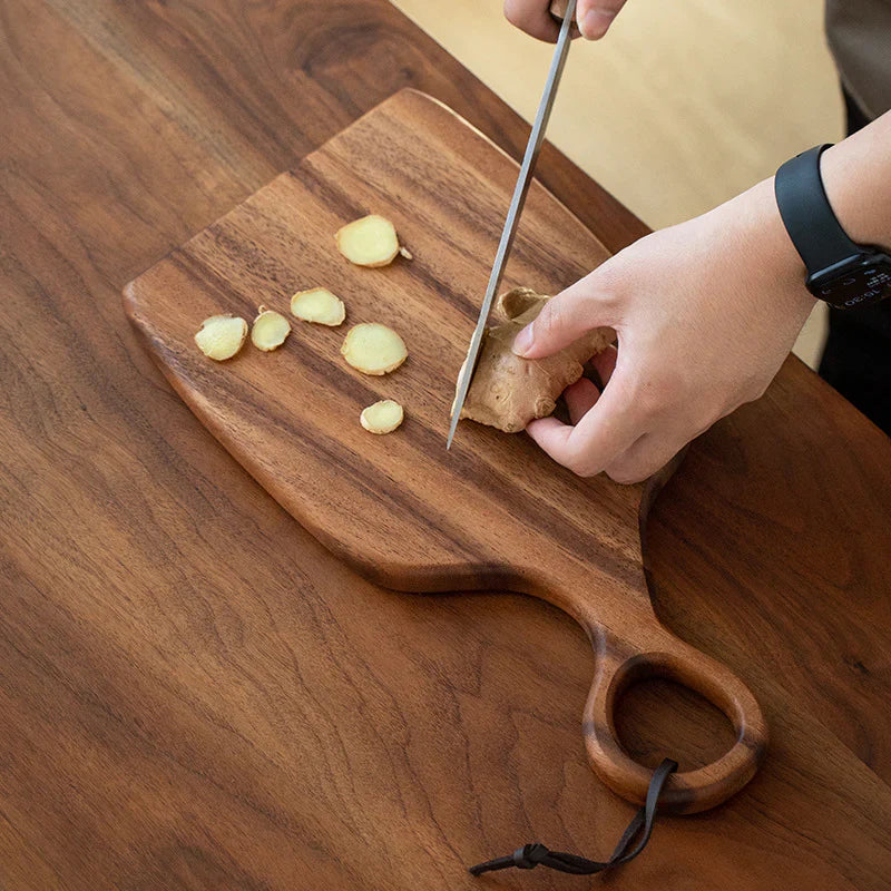 Stornfield | NutriCraft – Luxury Walnut Chopping Board with Dual-Sided Functionality for Kitchen & Serving