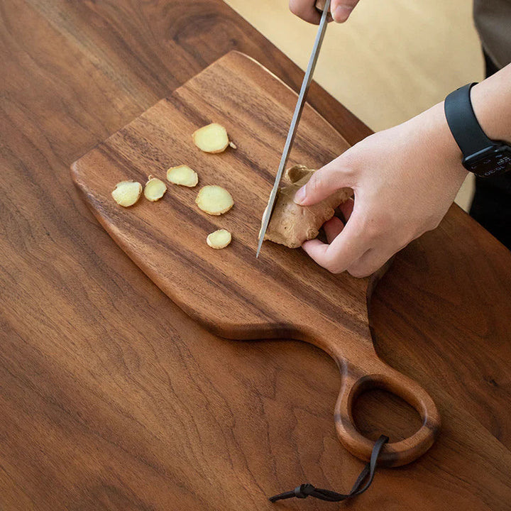 Stornfield | NutriCraft – Luxury Walnut Chopping Board with Dual-Sided Functionality for Kitchen & Serving