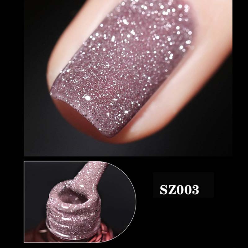 High-density glitter nail gel polish | Stornfield