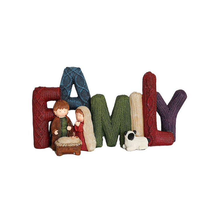 Handcrafts Family Nativity Statue | Stornfield