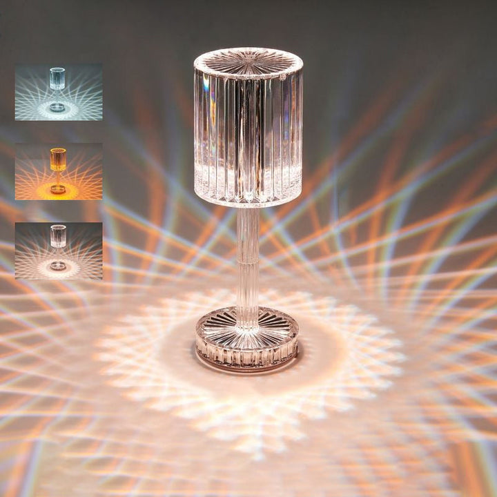 Stornfield | Lampe Crystal Gatsby à Contrôle Tactile