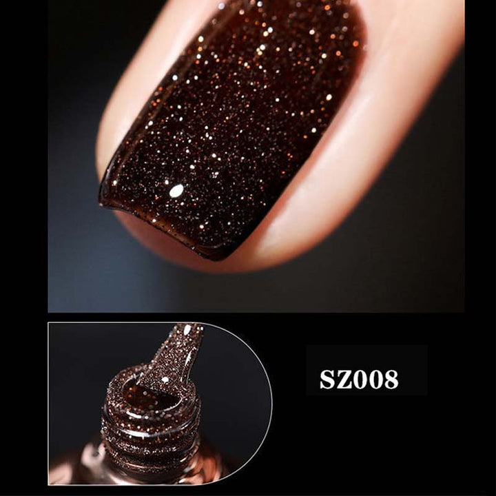 High-density glitter nail gel polish | Stornfield