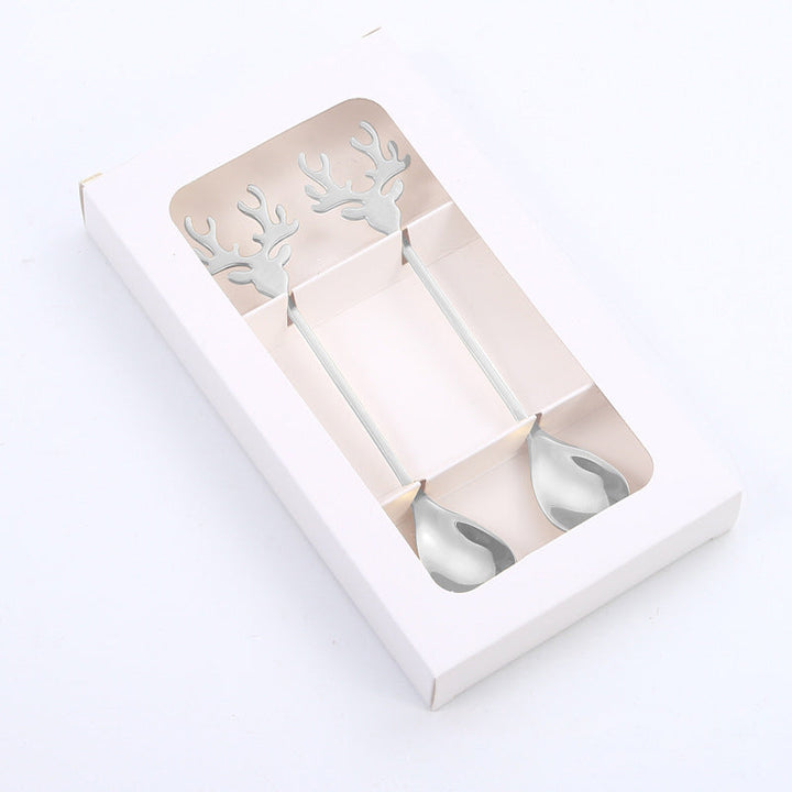 Christmas Decorations for Home - Christmas Metal Spoon Gift Set | Stornfield
