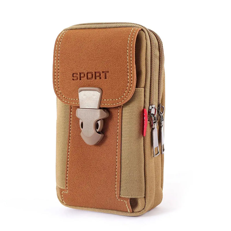 Multifunctional belt phone pouch for men | Stornfield
