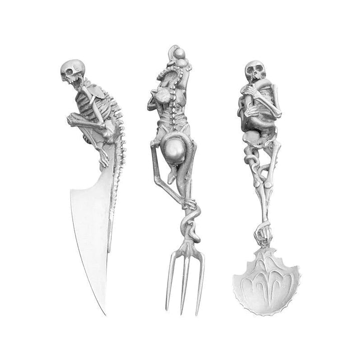 Halloween Gift Skeletal Cutlery Sets | Stornfield