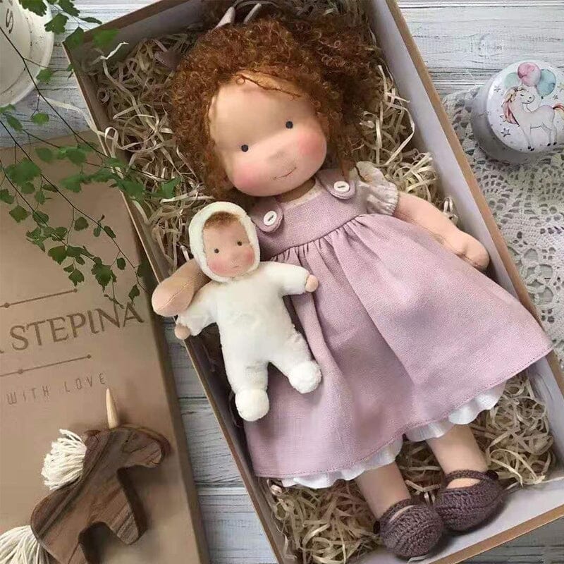 Handmade Waldorf doll Stornfield