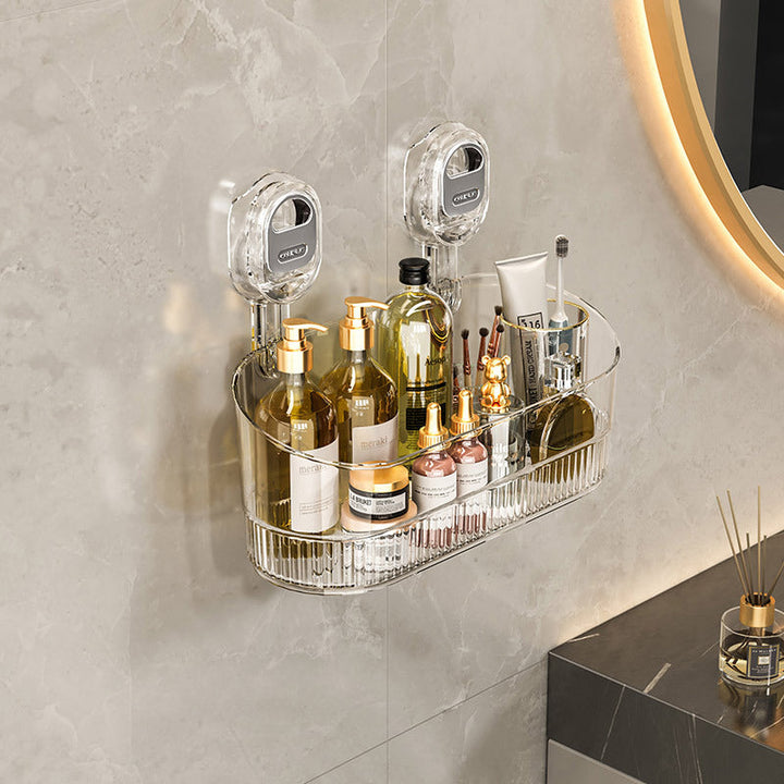 No-Drill Bathroom Suction Storage Box | Stornfield