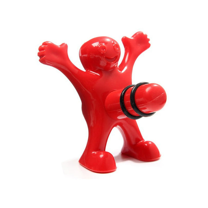 Happy Man Corkscrew - Bottle Opener, & Wine Stopper | Stornfield