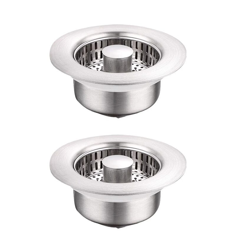 Drain filter stainless steel with pop-up mechanism | Stornfield