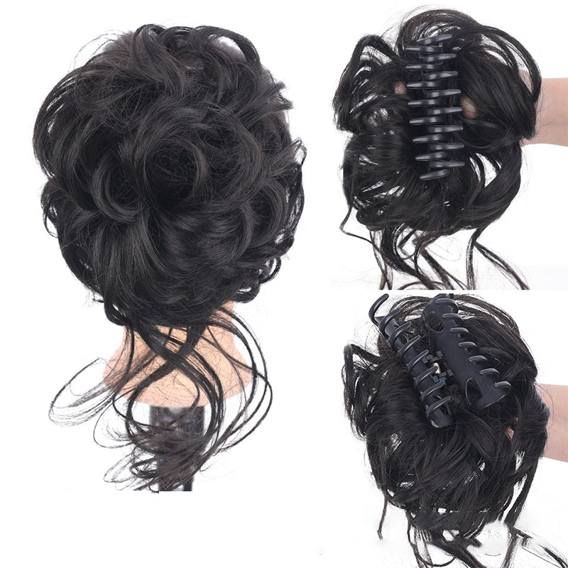 Hair bun ponytail with clip | Stornfield