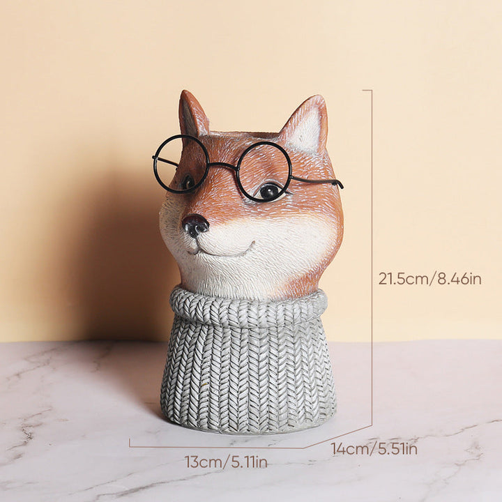 Resin Animal Flower Pot | Stornfield