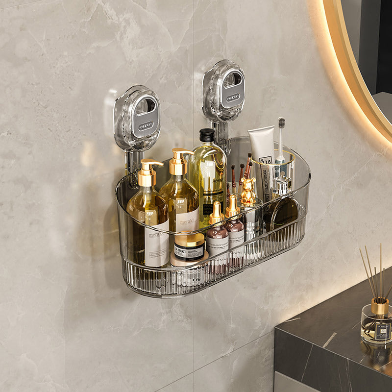 No-Drill Bathroom Suction Cup Storage Box | Stornfield