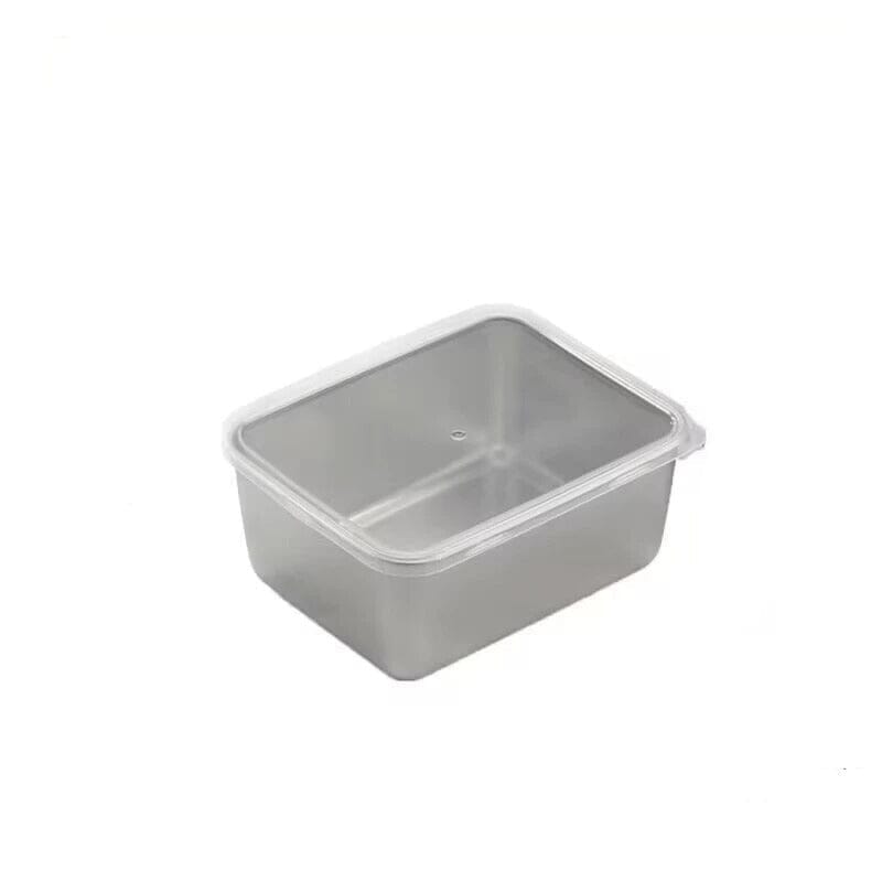 Stainless Steel Square Plate (With Lid) | Stornfield