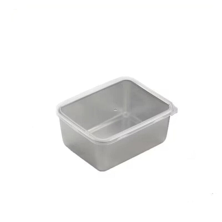 Stainless Steel Square Plate (With Lid) | Stornfield