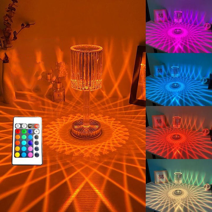 Stornfield | Lampe Crystal Gatsby à Contrôle Tactile