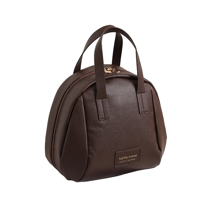 Large Capacity Handheld Shell Cosmetic Bag | Stornfield