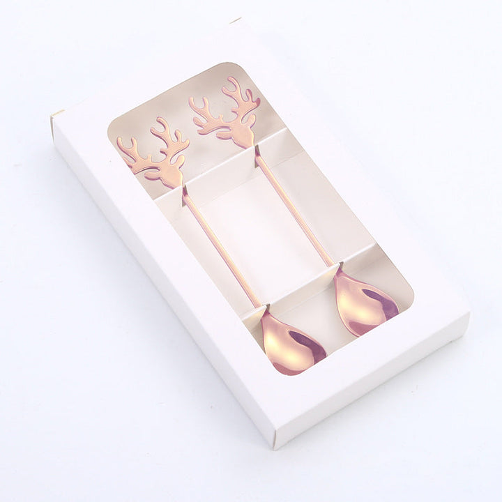 Christmas Decorations for Home - Christmas Metal Spoon Gift Set | Stornfield
