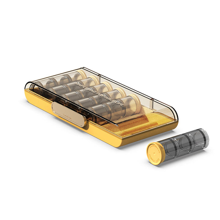 High-Capacity Portable Weekly Pill Organizer | Stornfield