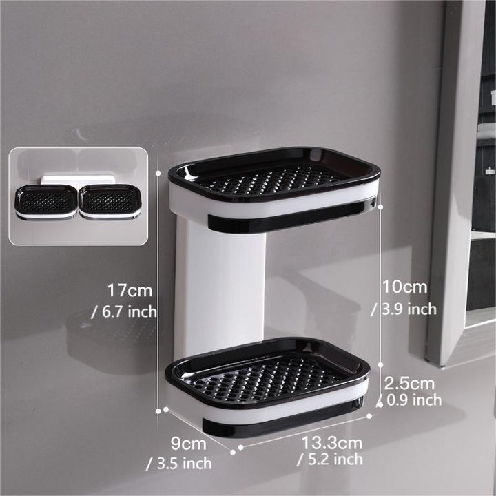 Soap dish with drainage tray | Stornfield