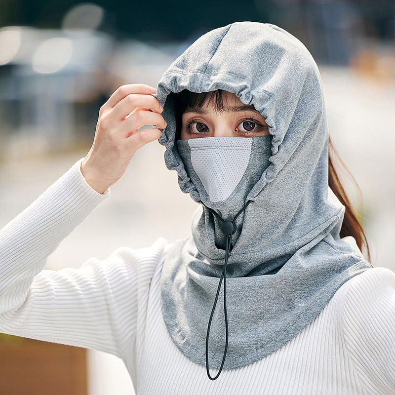 Hooded Face Mask with Neck Warmer for Cycling | Stornfield