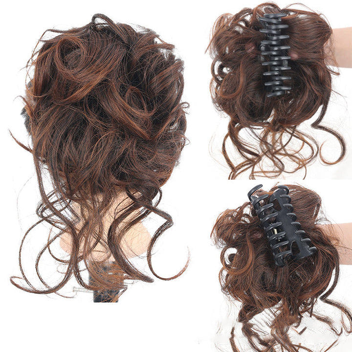 Hair bun ponytail with clip | Stornfield