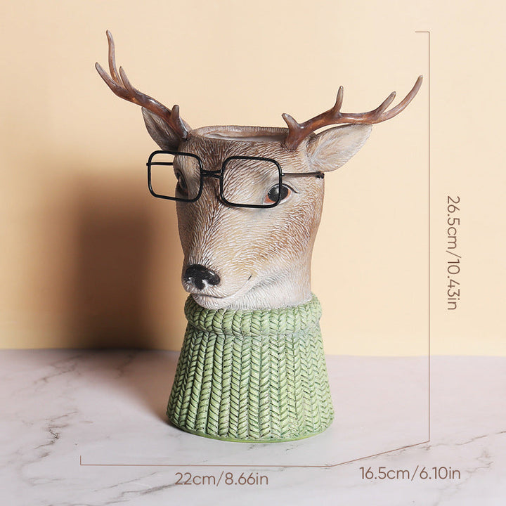 Resin Animal Flower Pot | Stornfield
