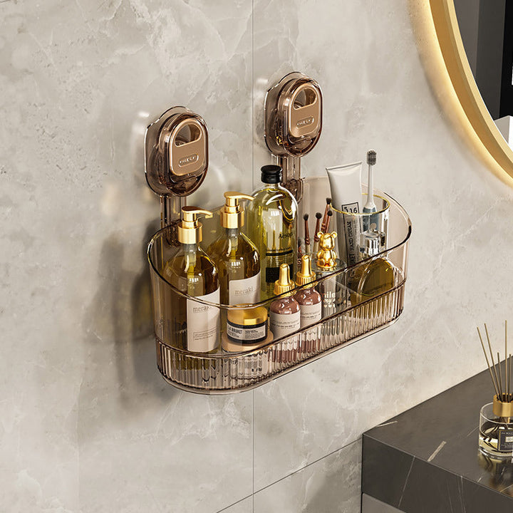 No-Drill Bathroom Suction Storage Box | Stornfield