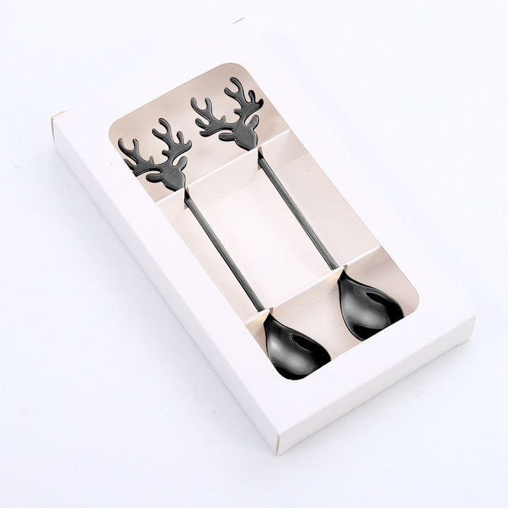 Christmas Decorations for Home - Christmas Metal Spoon Gift Set | Stornfield