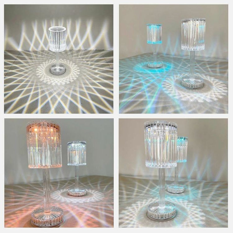 Stornfield | Lampe Crystal Gatsby à Contrôle Tactile