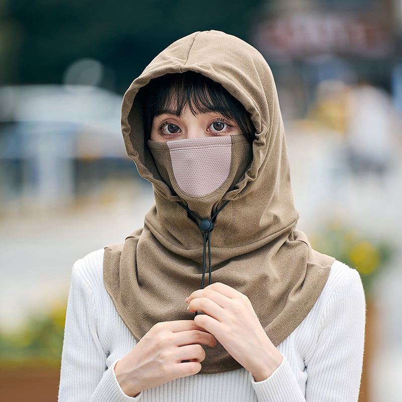 Hooded Face Mask with Neck Warmer for Cycling | Stornfield