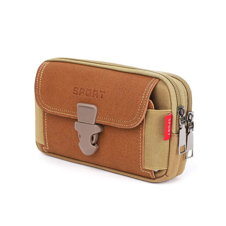 Multifunctional belt phone pouch for men | Stornfield