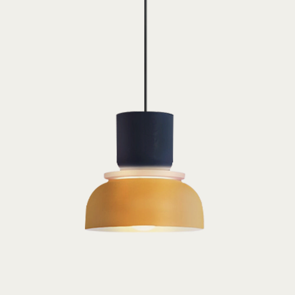 Stornfield | Nordic Color Block Pendant Light Fixture - Modern Hanging Lamp for Kitchen & Dining Room