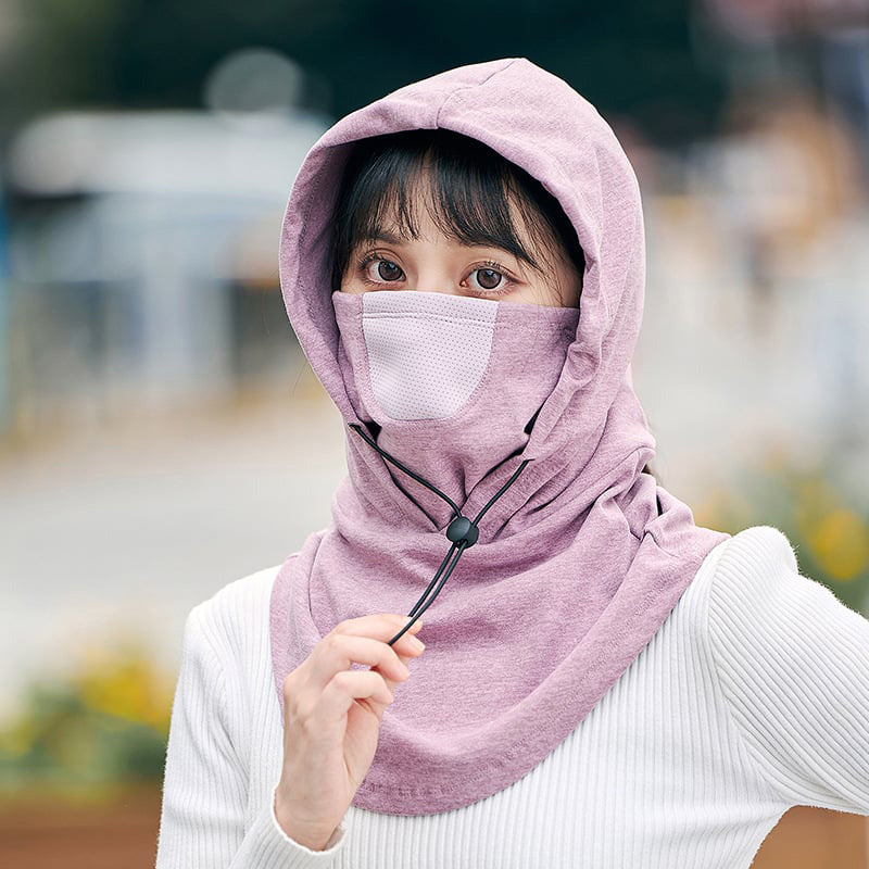 Hooded Face Mask with Neck Warmer for Cycling | Stornfield
