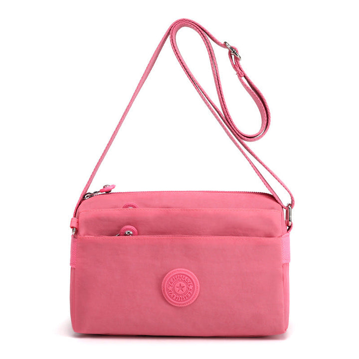 Women's Casual Multi-layer Fashionable Simple Shoulder Bag Made of Nylon | Stornfield