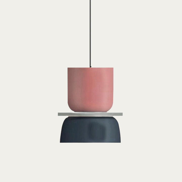 Stornfield | Nordic Color Block Pendant Light Fixture - Modern Hanging Lamp for Kitchen & Dining Room