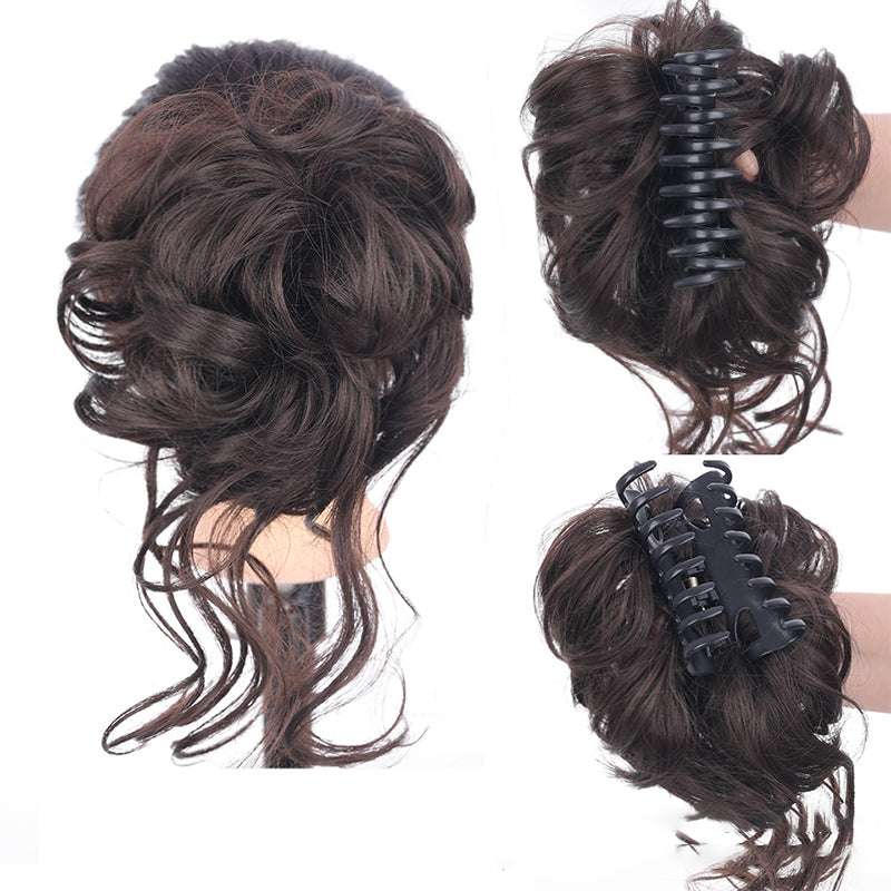 Hair bun ponytail with clip | Stornfield