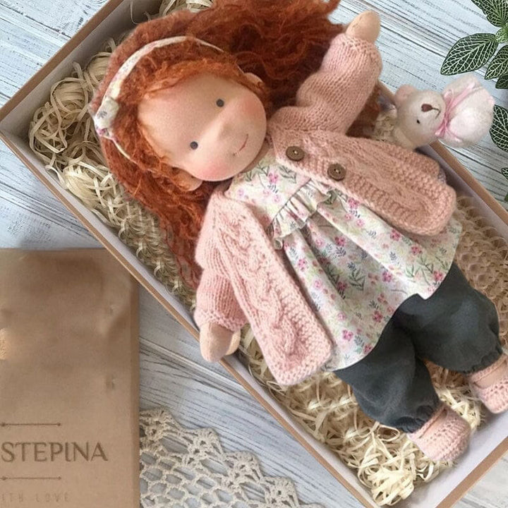 Handmade Waldorf doll Stornfield