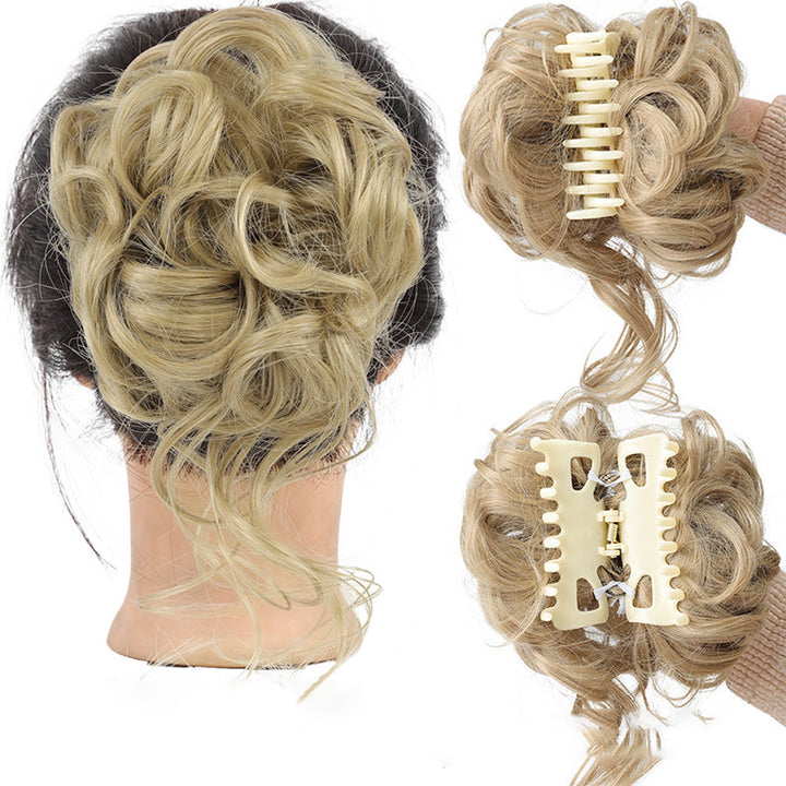 Hair bun ponytail with clip | Stornfield