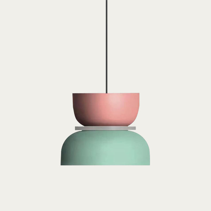 Stornfield | Nordic Color Block Pendant Light Fixture - Modern Hanging Lamp for Kitchen & Dining Room