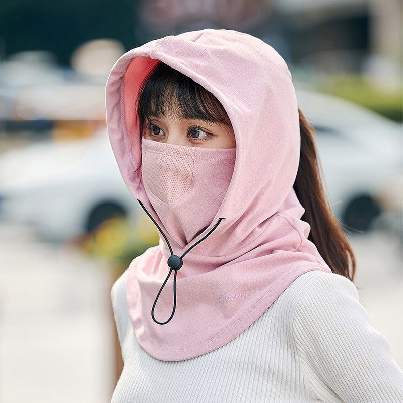 Hooded Face Mask with Neck Warmer for Cycling | Stornfield