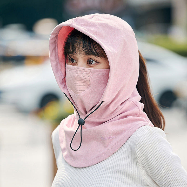 Hooded Face Mask with Neck Warmer for Cycling | Stornfield