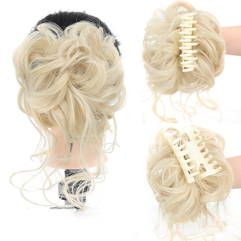 Hair bun ponytail with clip | Stornfield