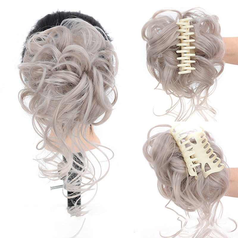 Hair bun ponytail with clip | Stornfield