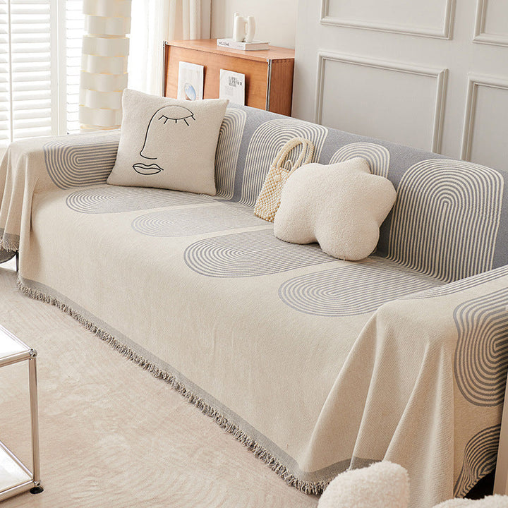 Double-Sided Chenille Sofa Cover | Stornfield