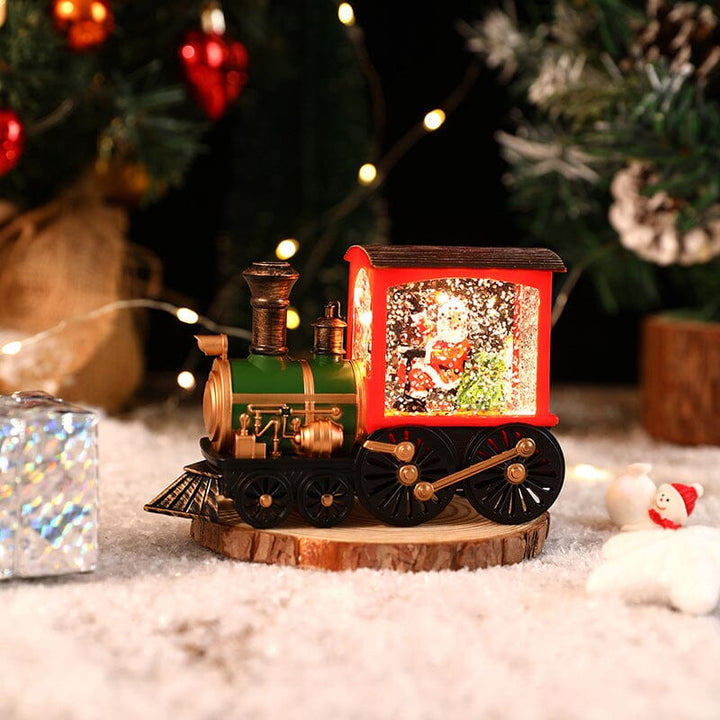 Christmas Crystal Floating Snow Train Light | Stornfield